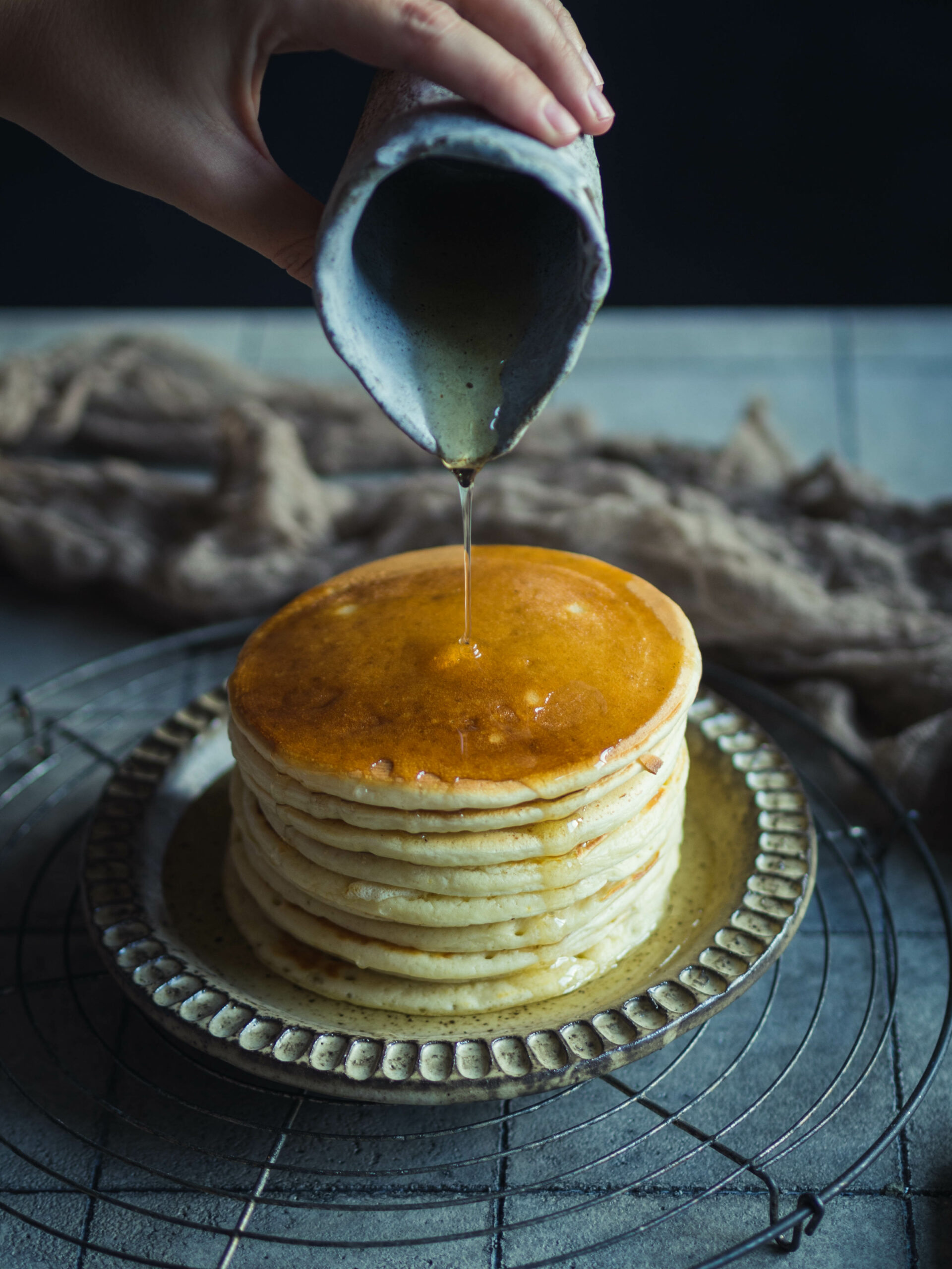 Amerikanische Pancakes